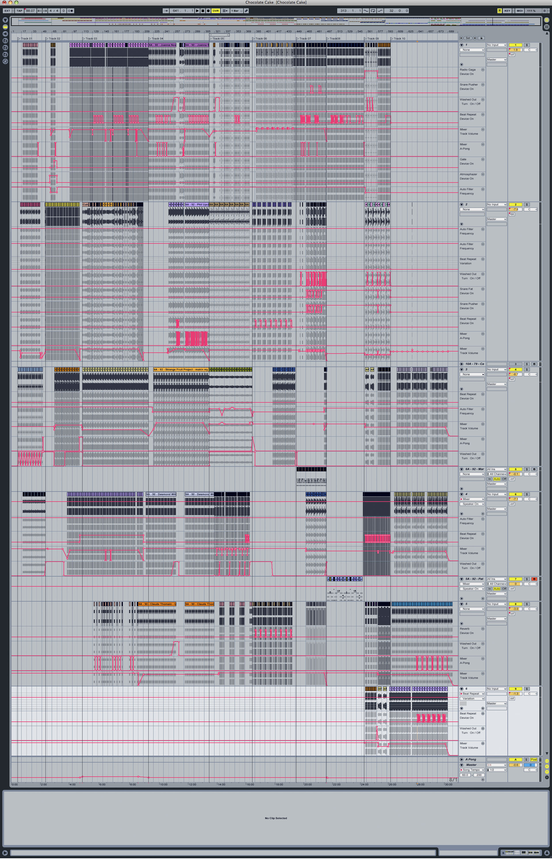 Chocolate Cake Ableton Set